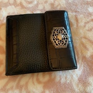 Black Brighton wallet, very good condition.